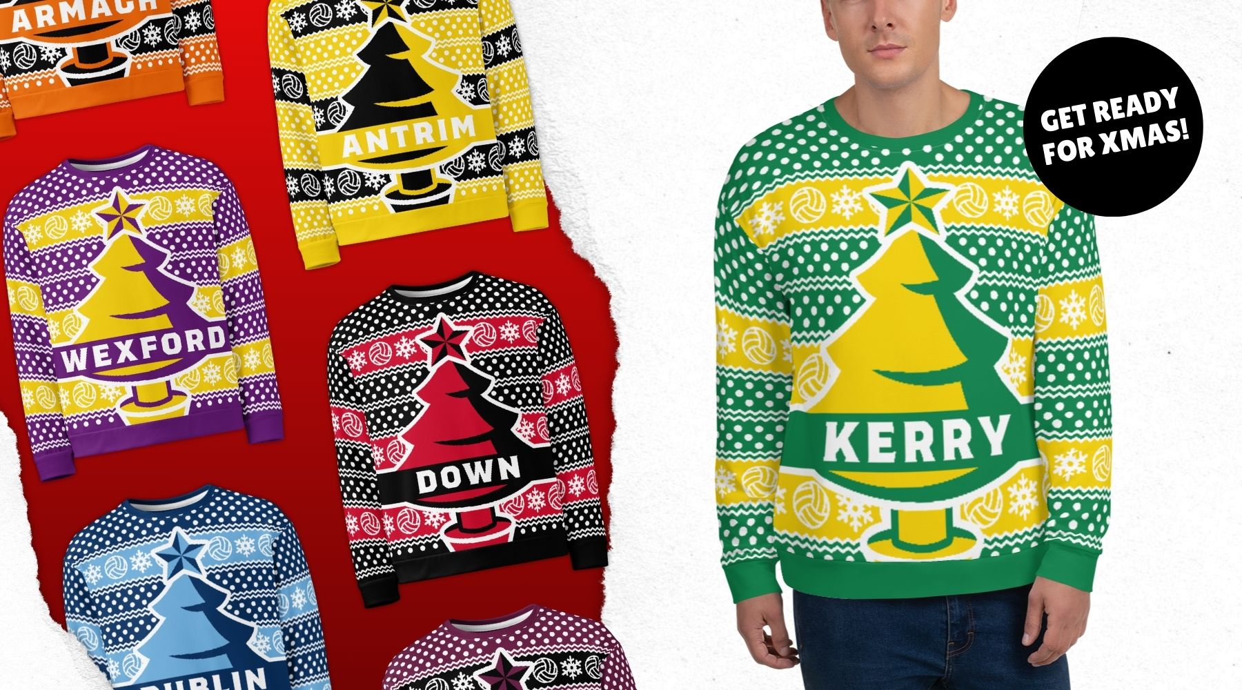 Get Festive with County Wear’s GAA Christmas Jumpers!