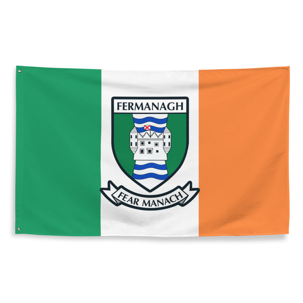 Fermanagh Flag Tricolour County Wear