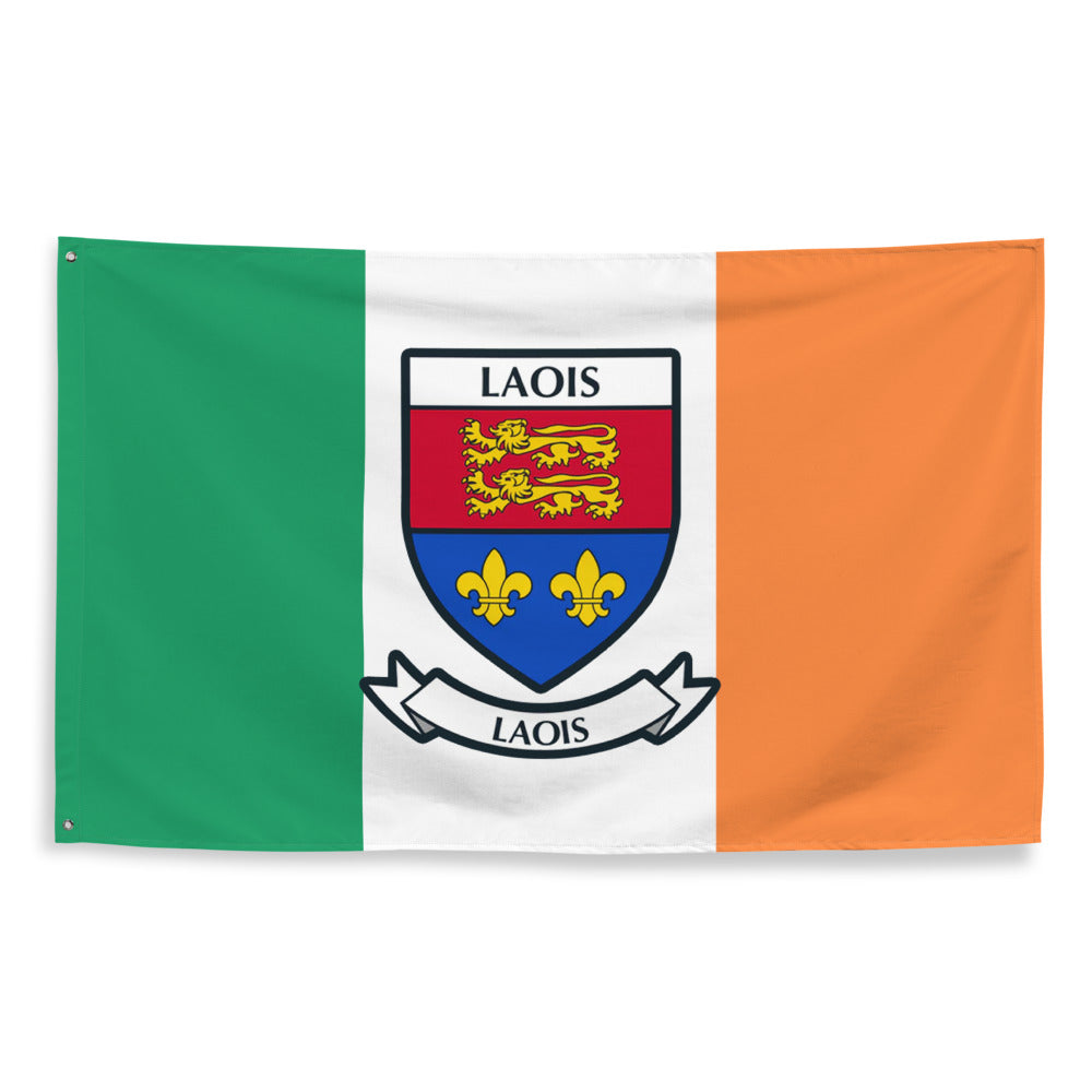 Laois Flag Tricolour County Wear