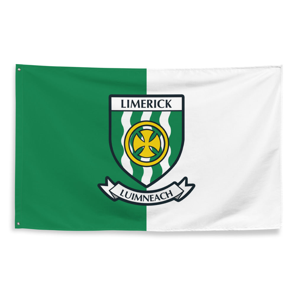 Limerick Flag County Crest County Wear