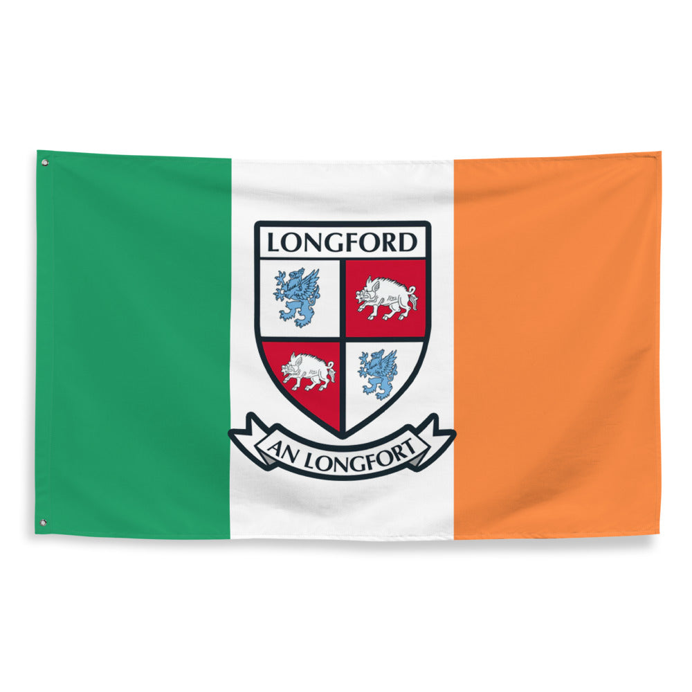 Longford Flag Tricolour County Wear