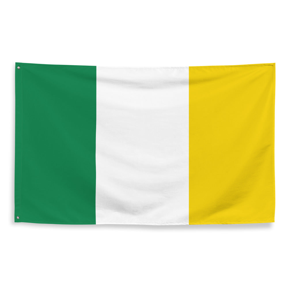 Offaly Flag Green, White And Gold County Wear