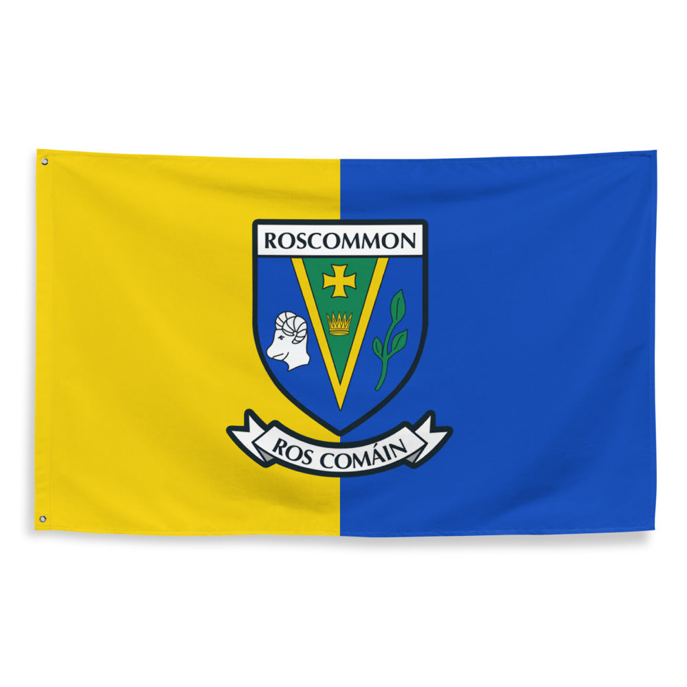 Roscommon Flag County Crest County Wear