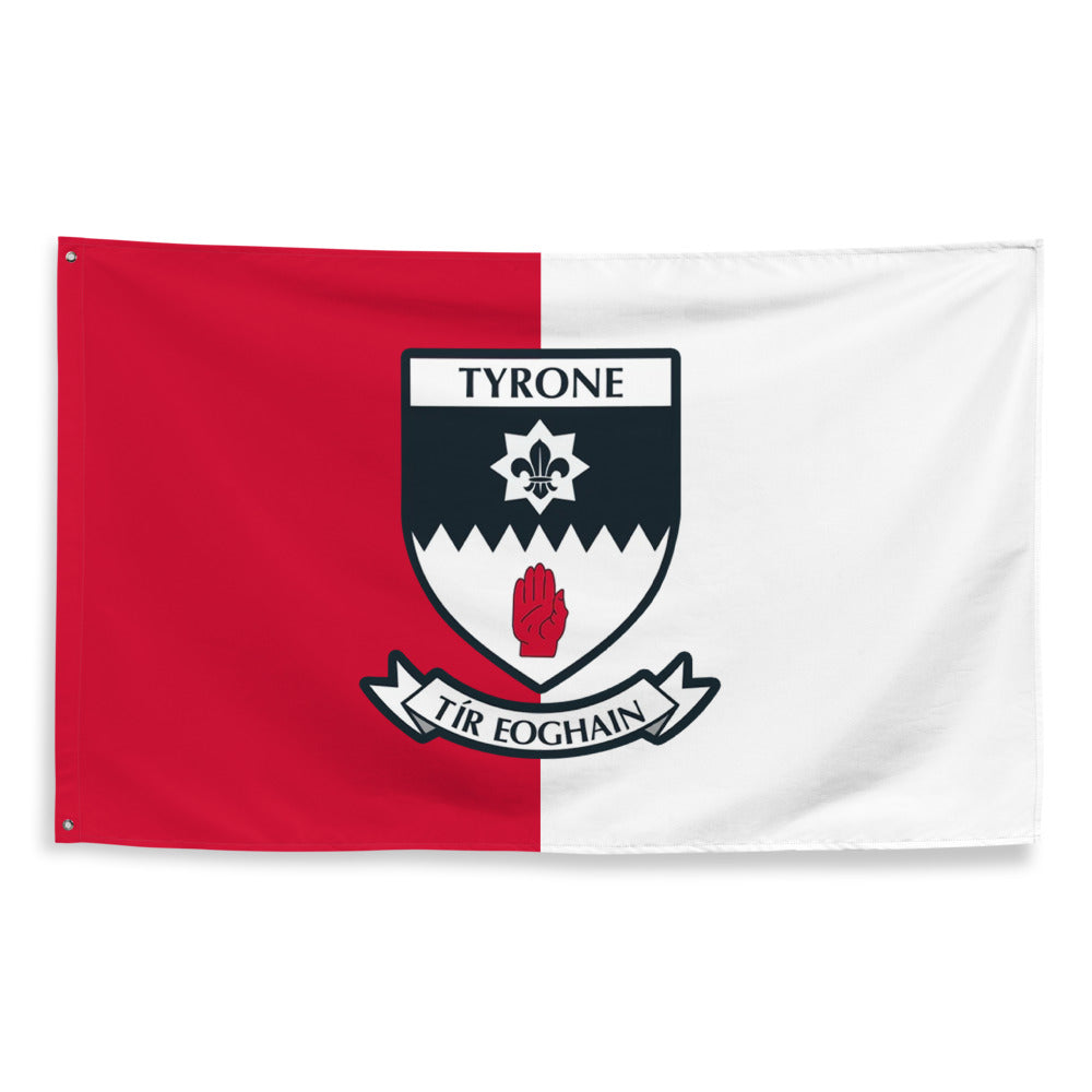 Tyrone Flag County Crest County Wear