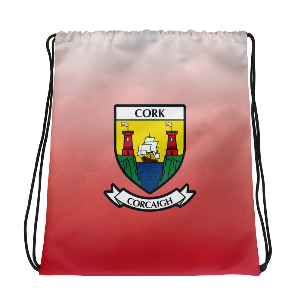 Cork Drawstring Bag County Crest County Wear