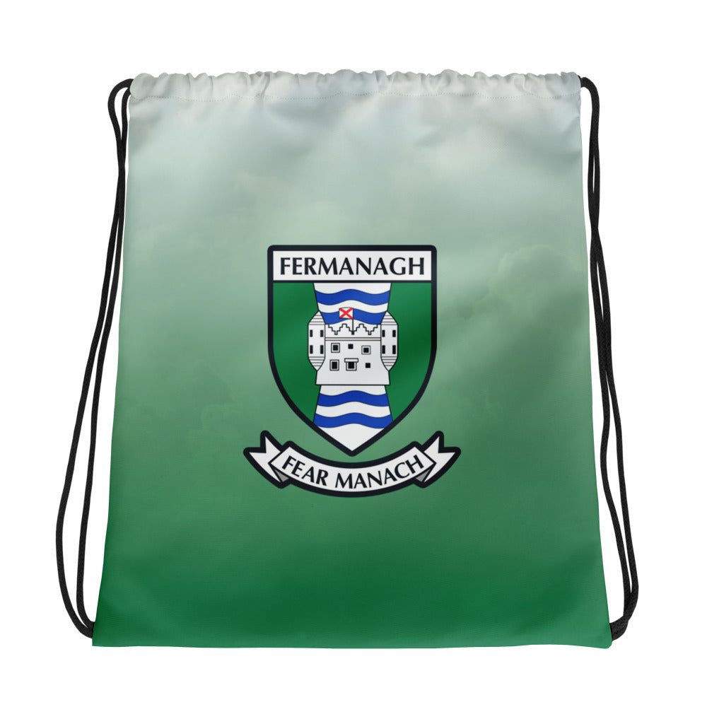 Fermanagh Drawstring Bag County Crest County Wear