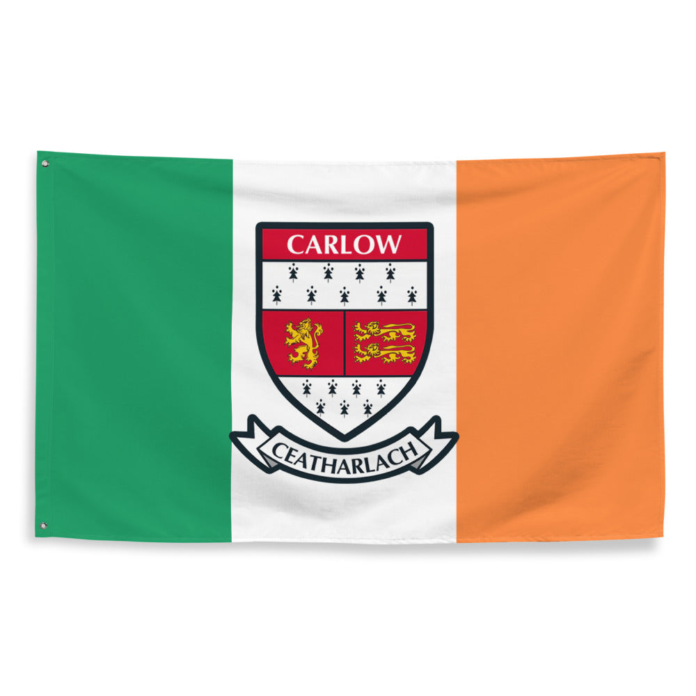 Carlow Flag Tricolour County Wear