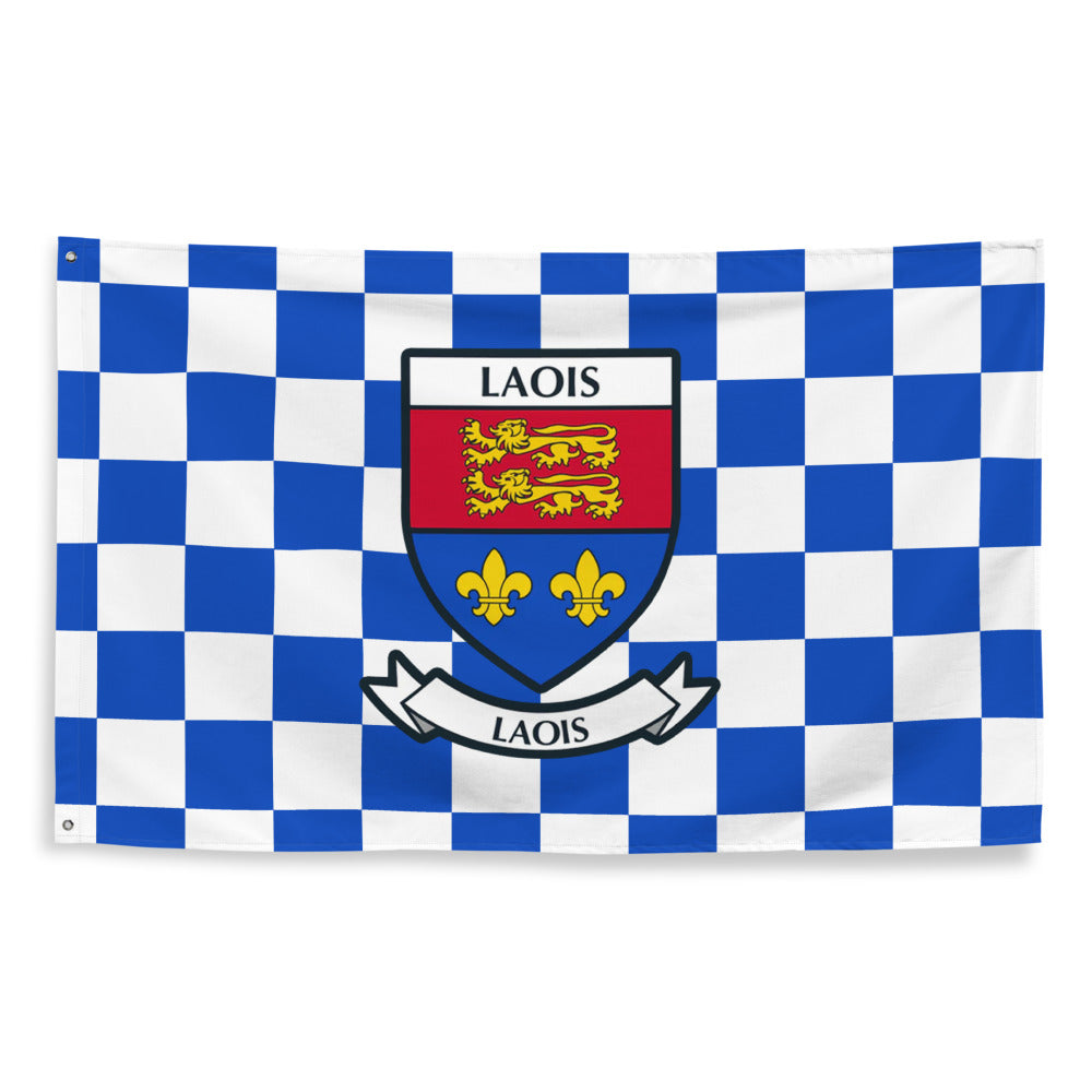 Laois Flag Chequered County Wear