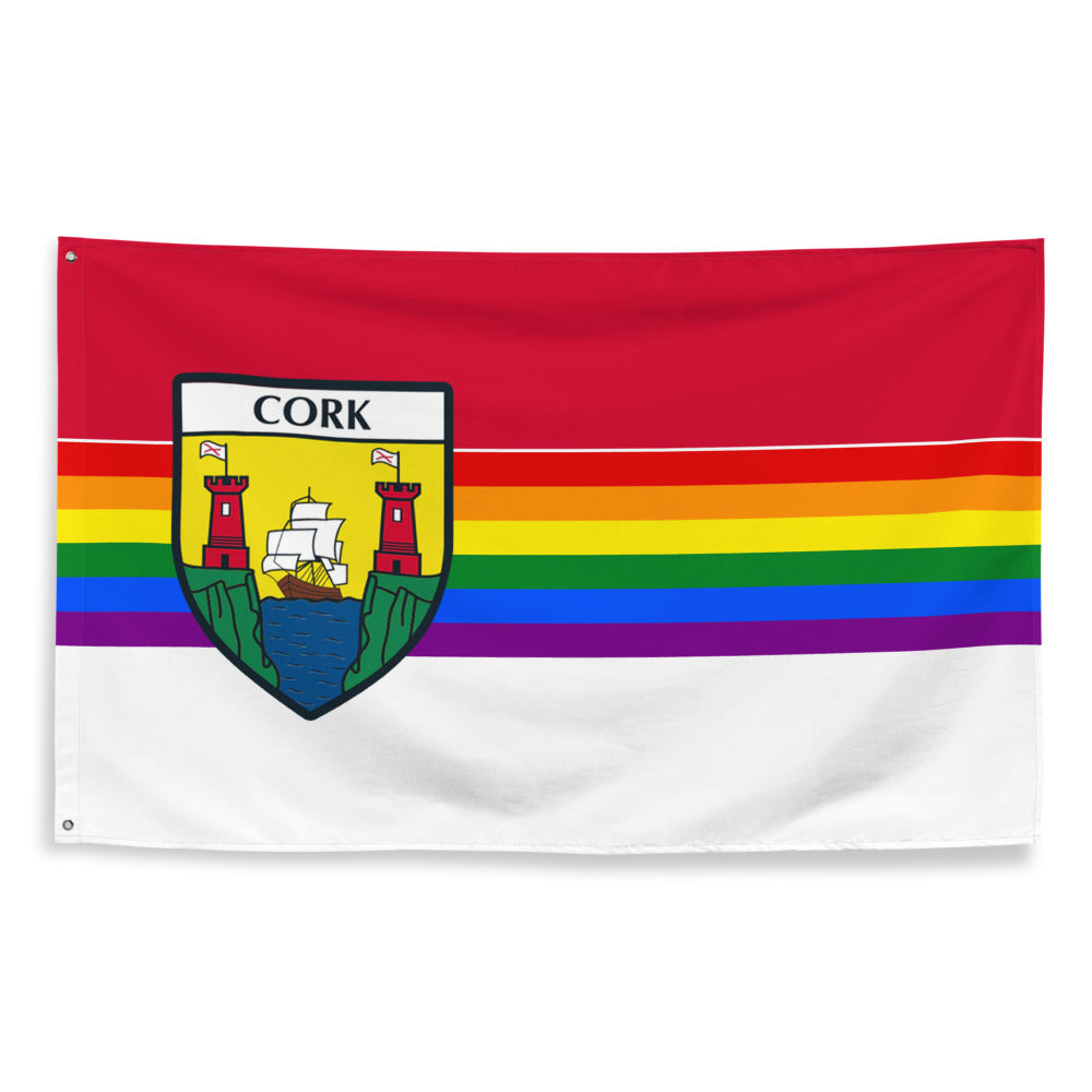 Cork Pride Flag County Wear