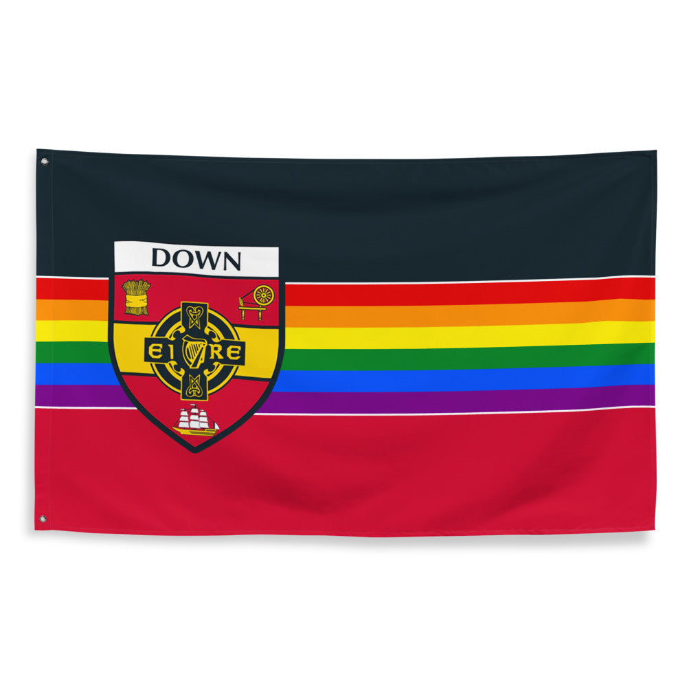 Down Pride Flag County Wear