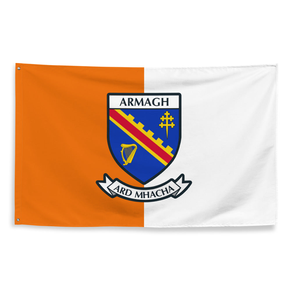 Armagh Flag County Crest County Wear