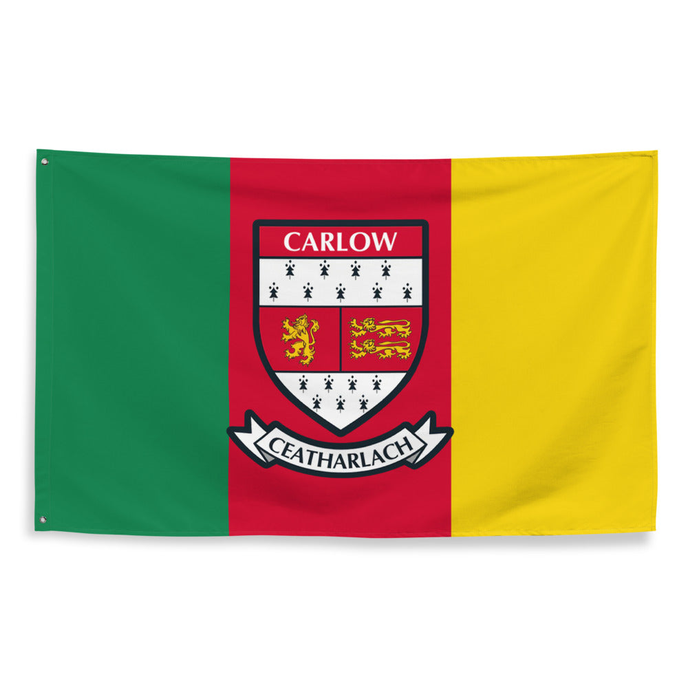 Carlow Flag County Crest County Wear