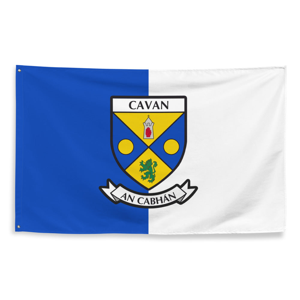County Cavan Supporters Crest Flag County Wear