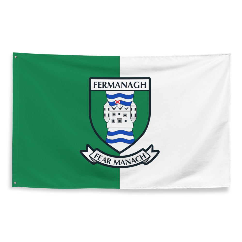 Fermanagh Flag County Crest County Wear