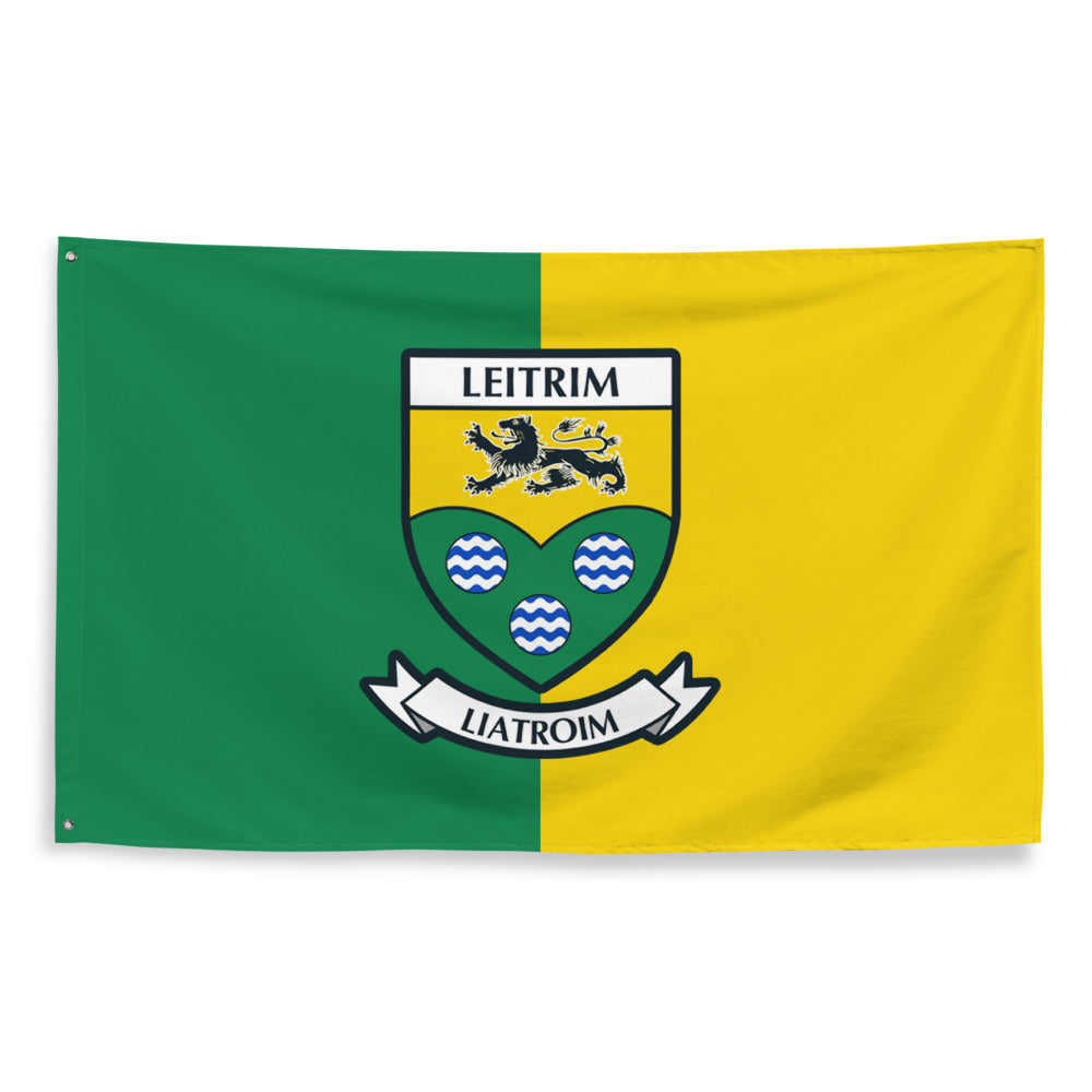 Leitrim Flag County Crest County Wear