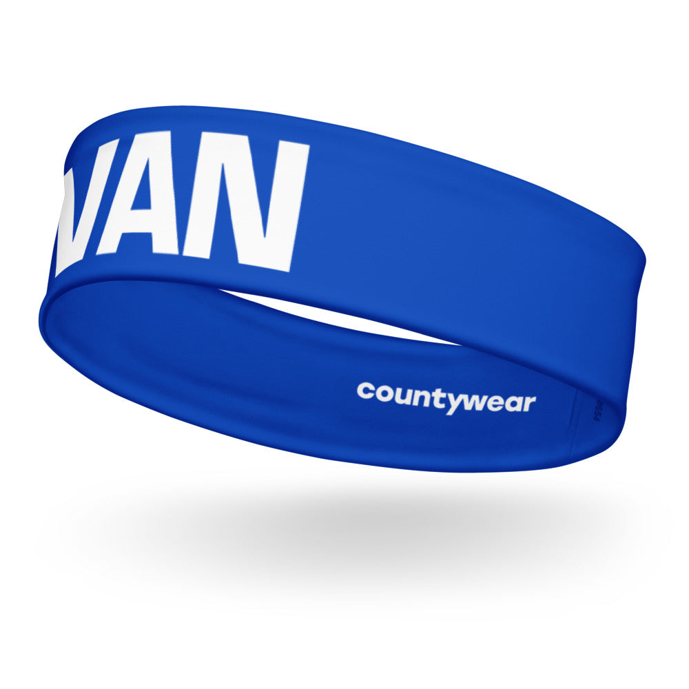 Cavan Headband Blue And White County Wear