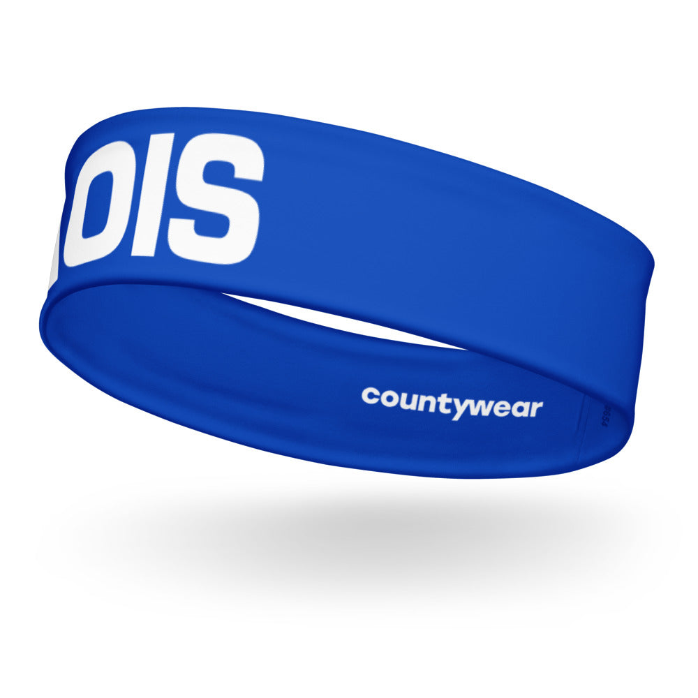 Laois Headband Blue And White County Wear