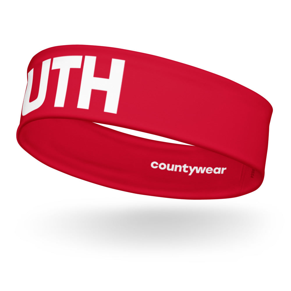 Louth Headband Red And White County Wear