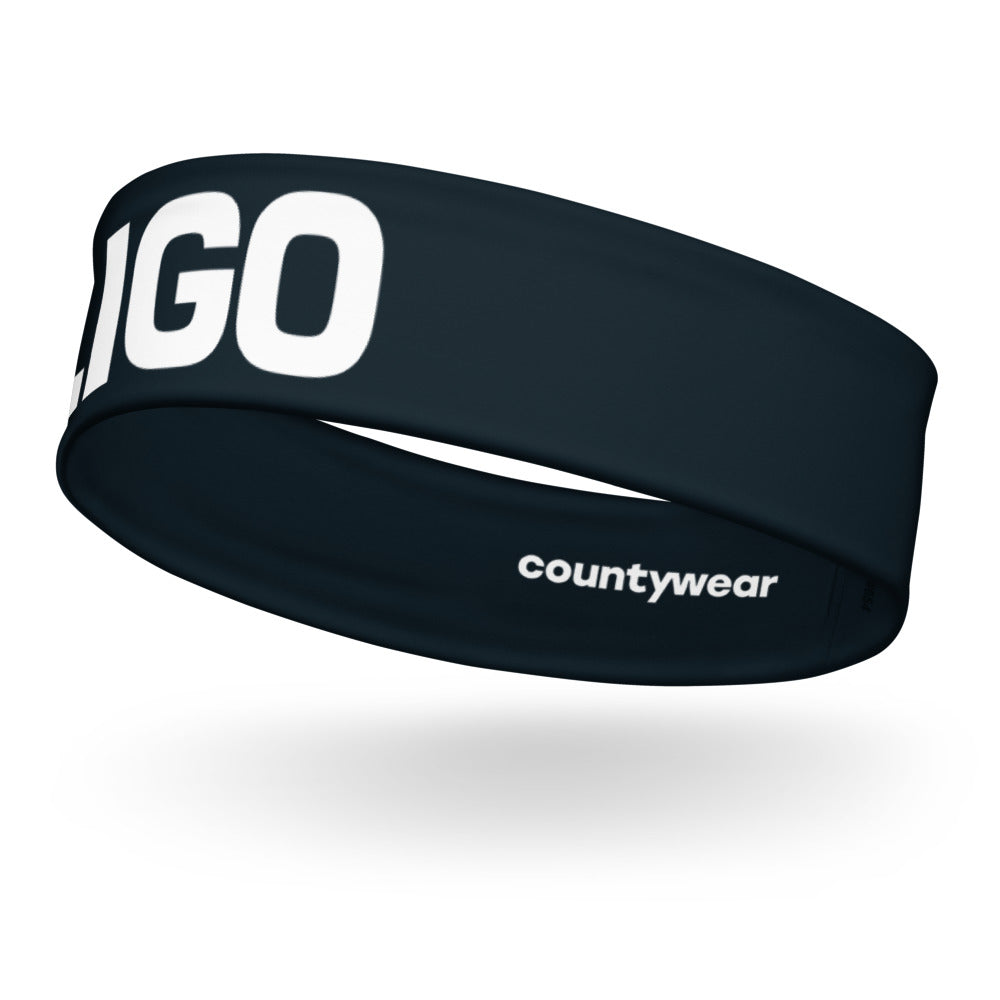 Sligo Headband Black And White County Wear