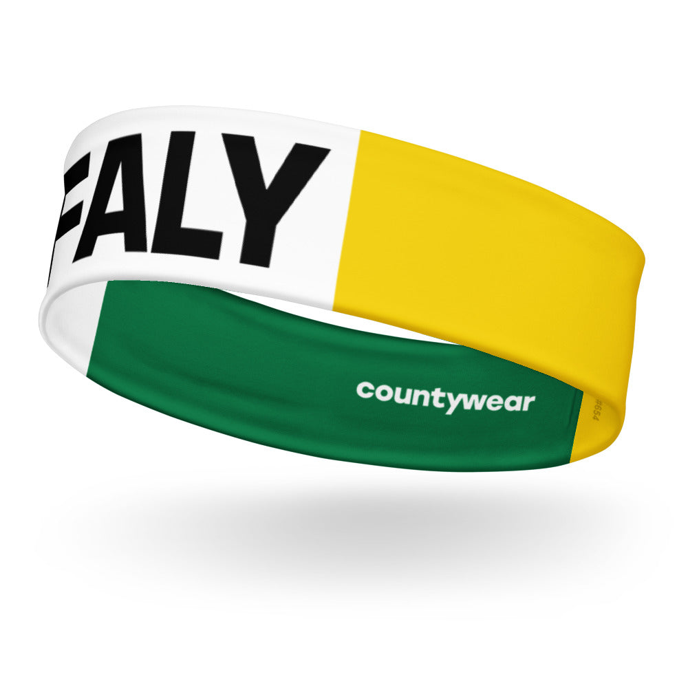 Offaly Headband Green, White And Gold County Wear