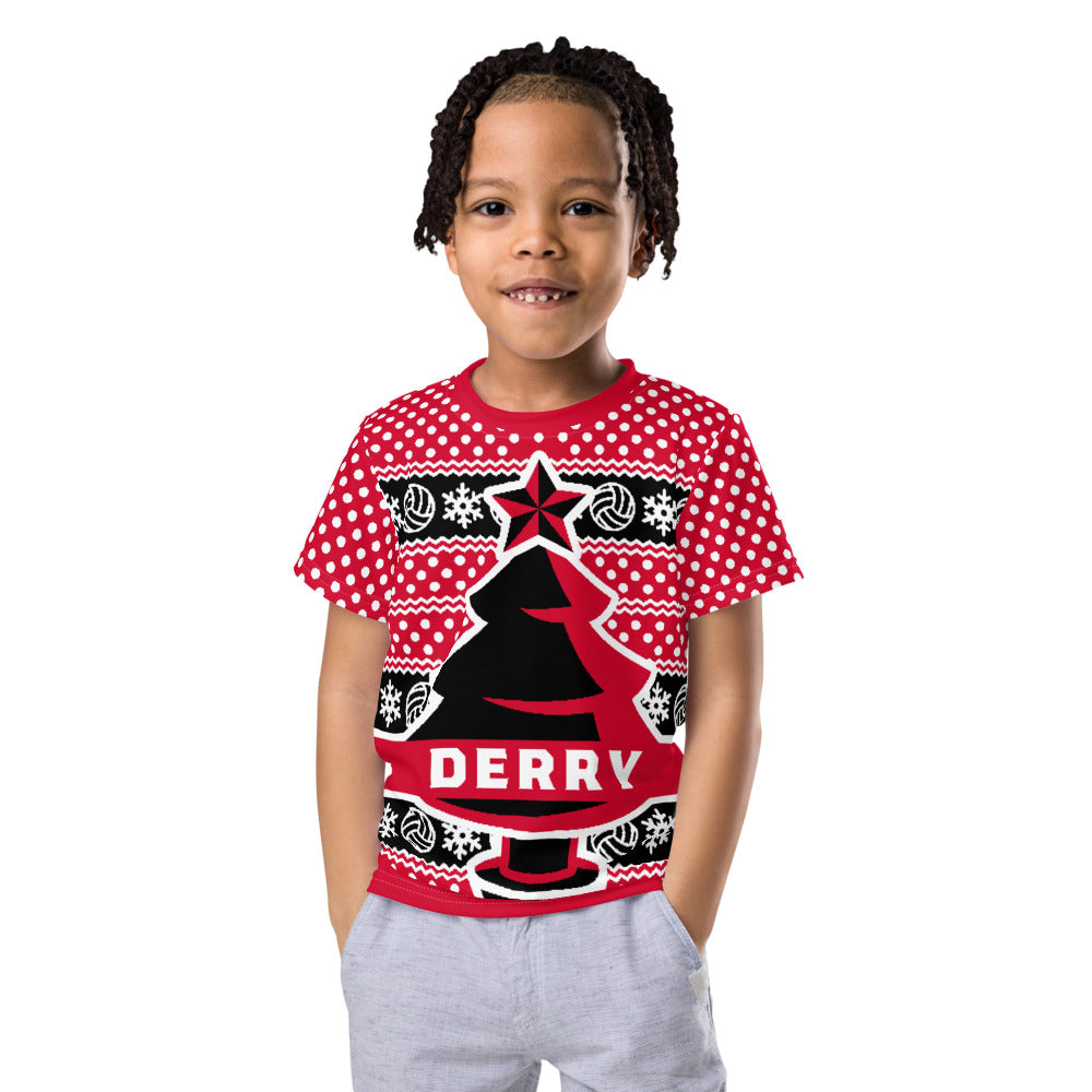 Derry Christmas Jumper T-Shirt Kids County Wear