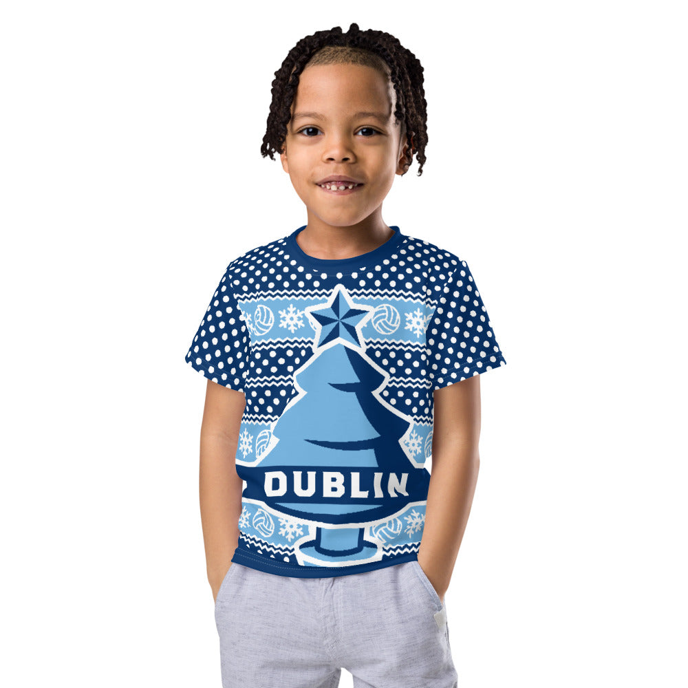 Dublin Christmas Jumper T-Shirt Kids County Wear