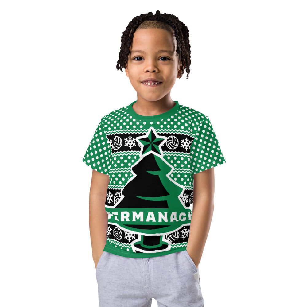 Fermanagh Christmas Jumper T-Shirt Kids County Wear