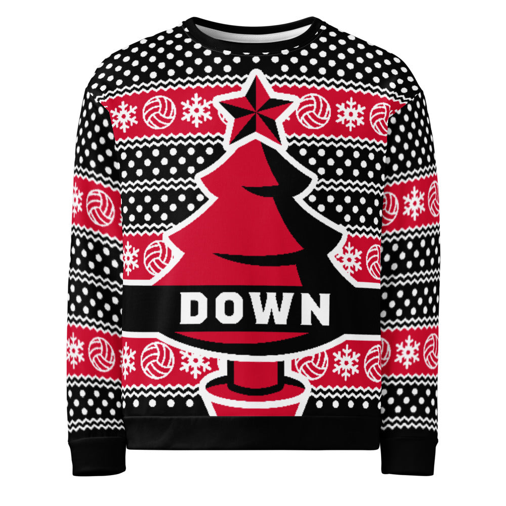 Down Christmas Jumper Sweatshirt County Wear