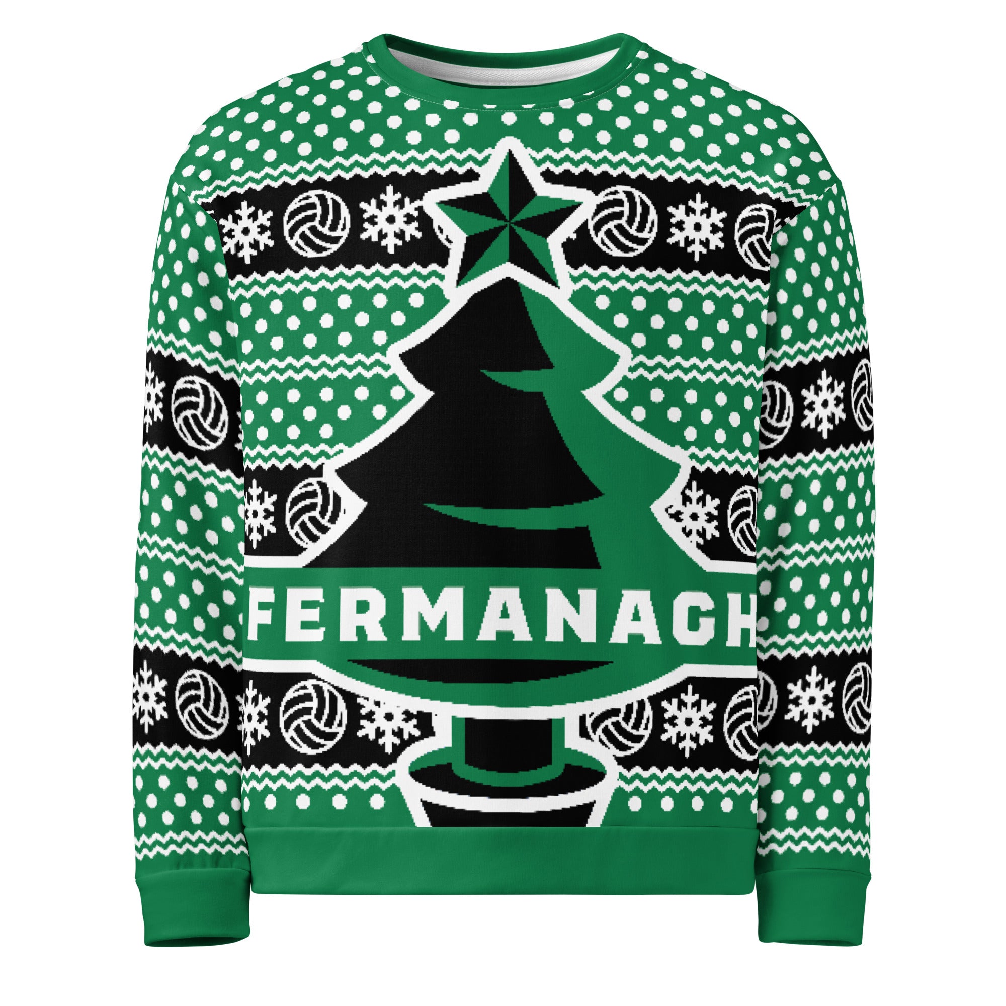 Fermanagh Christmas Jumper Sweatshirt 3XL County Wear