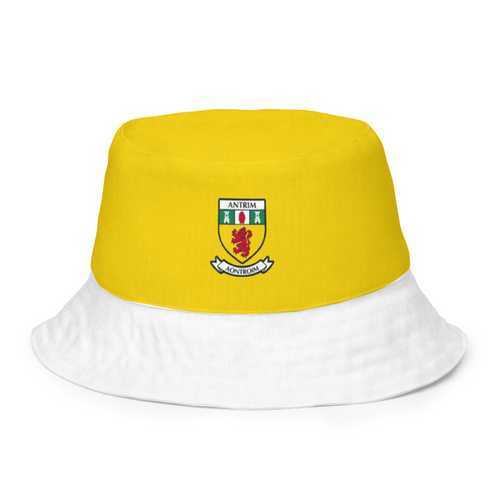County Antrim Reversible Crest Bucket Hat County Wear