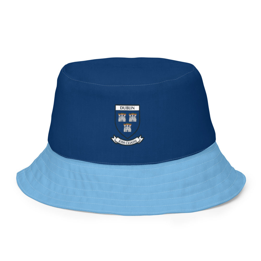 County Dublin Reversible Crest Bucket Hat County Wear