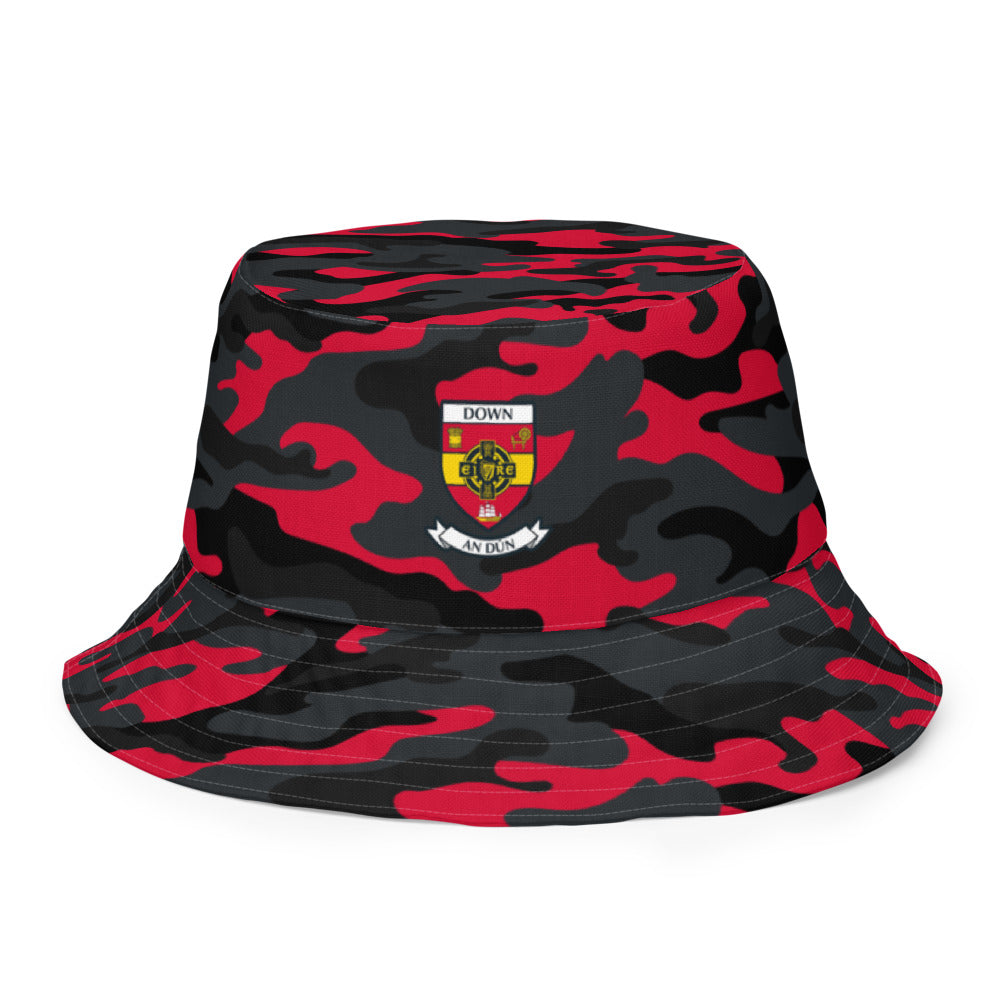 Down Bucket Hat Reversible Camo County Wear