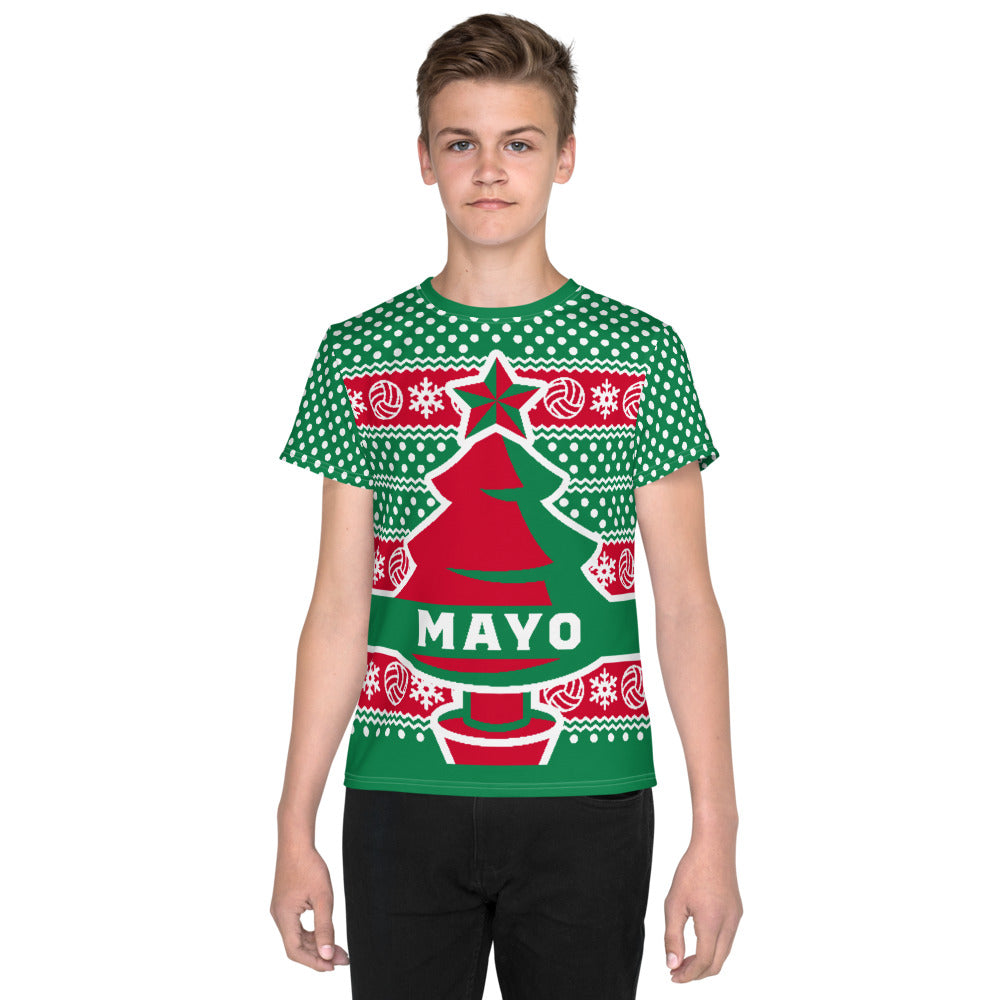 Mayo Christmas Jumper T-Shirt Junior