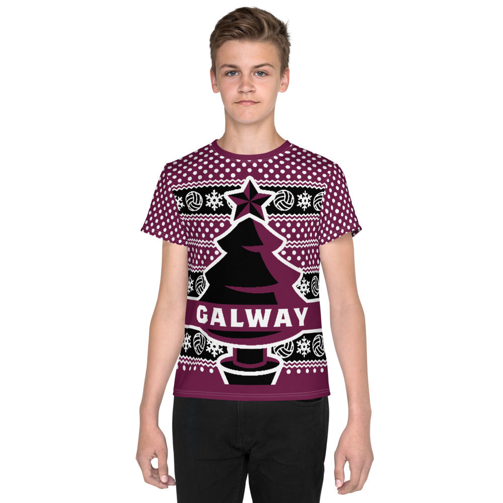 Galway Christmas Jumper T-Shirt Junior