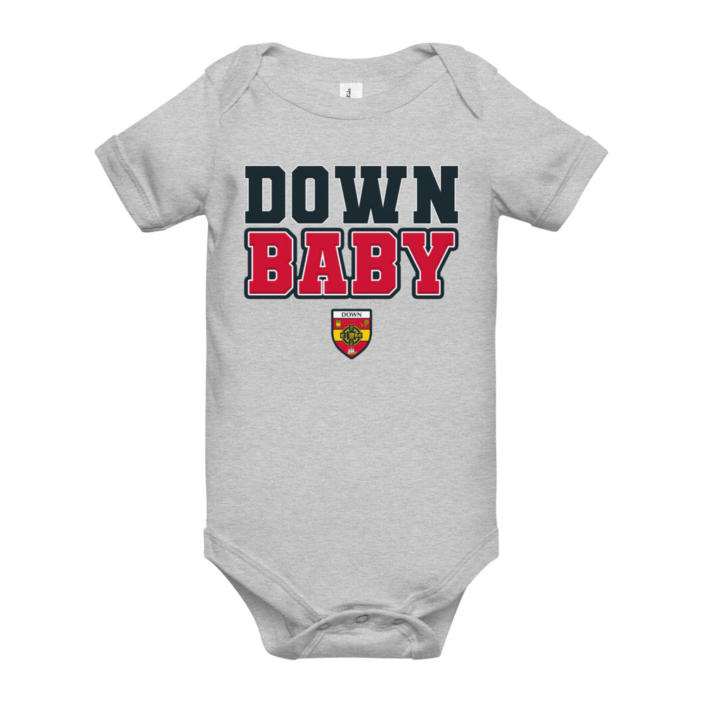 Down Short Sleeve Baby Vest