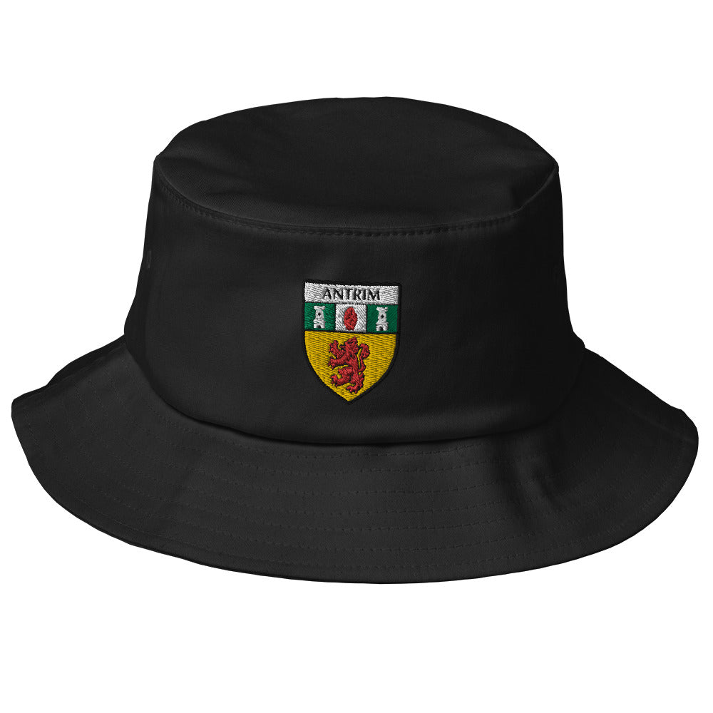 County Antrim Flexfit Bucket Hat Black County Wear