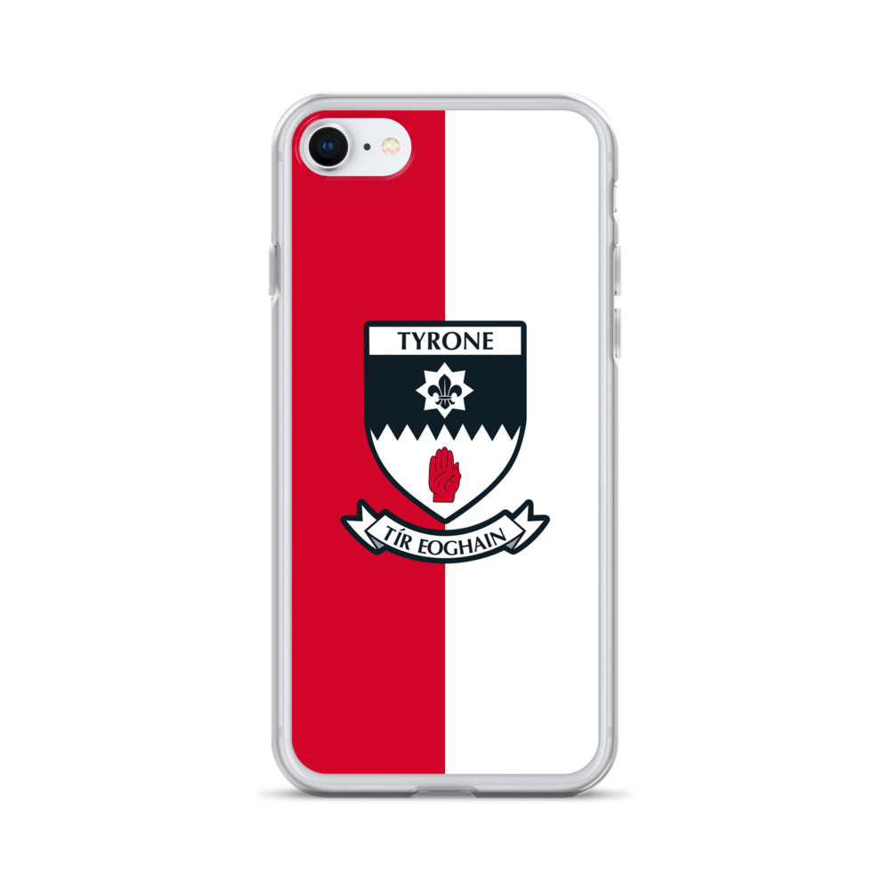 County Tyrone Supporters Crest Clear Case for iPhone iPhone 7 8 County Wear