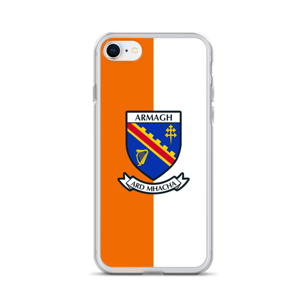 Clear Armagh Phone Case County Crest