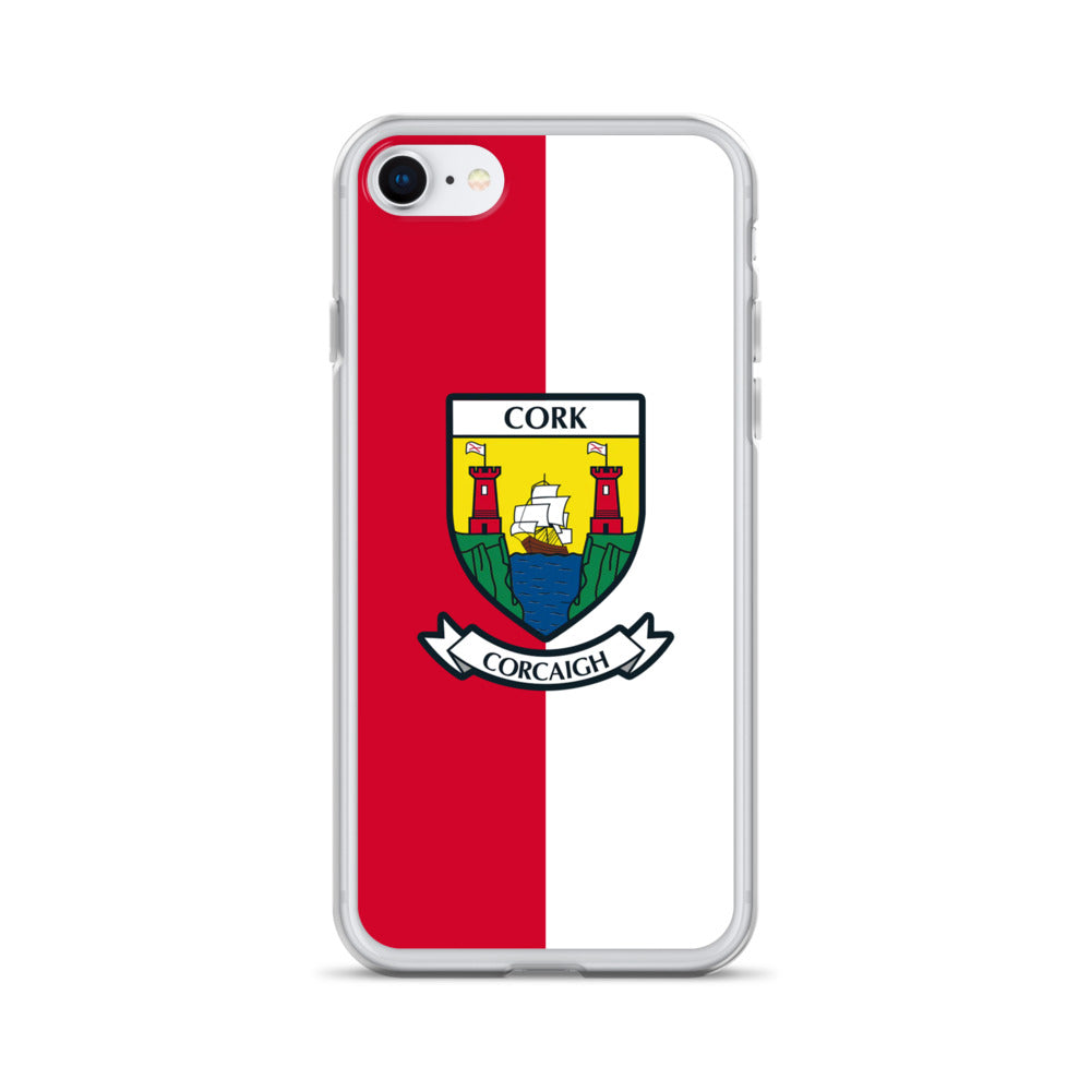 Clear Cork Phone Case County Crest