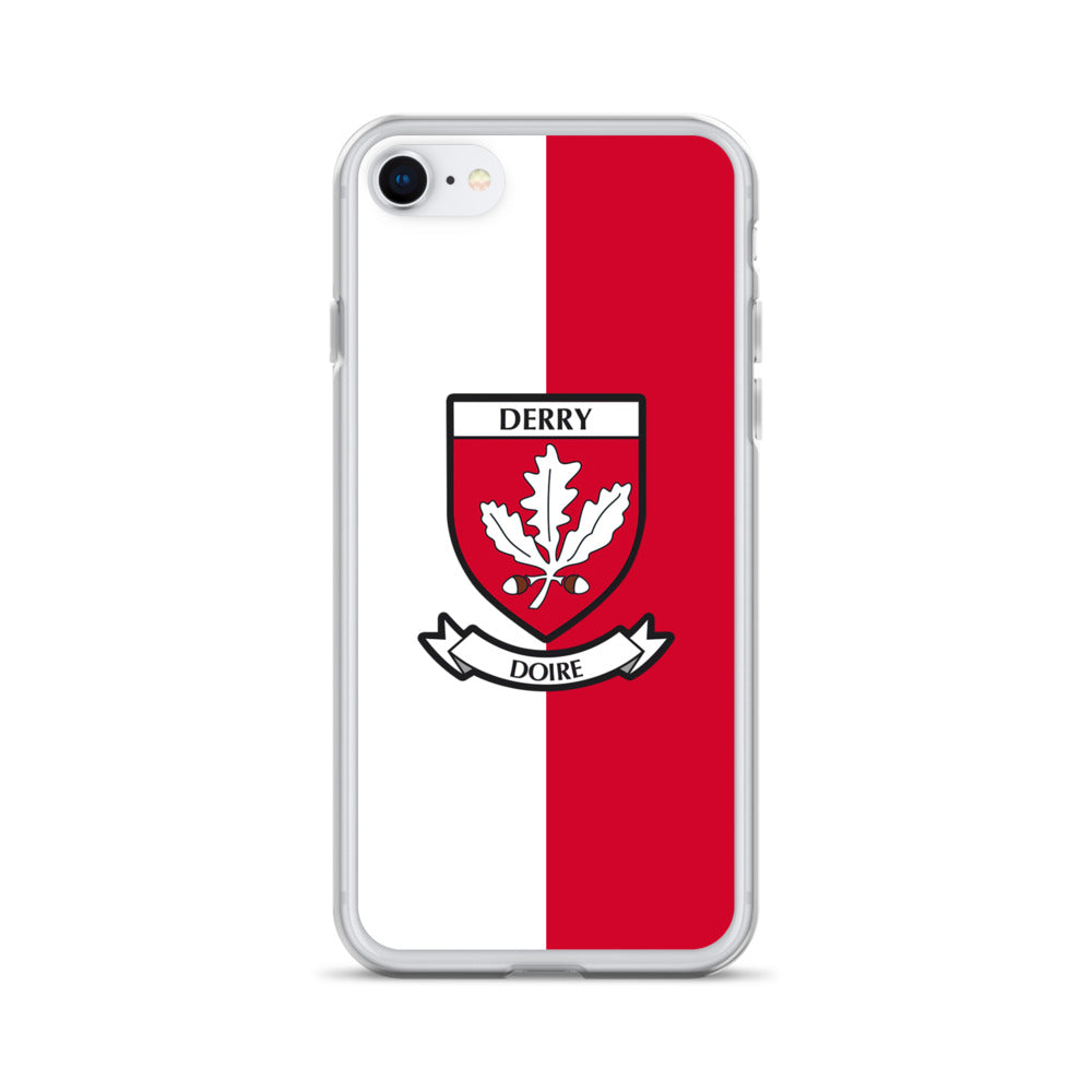 Clear Derry Phone Case County Crest