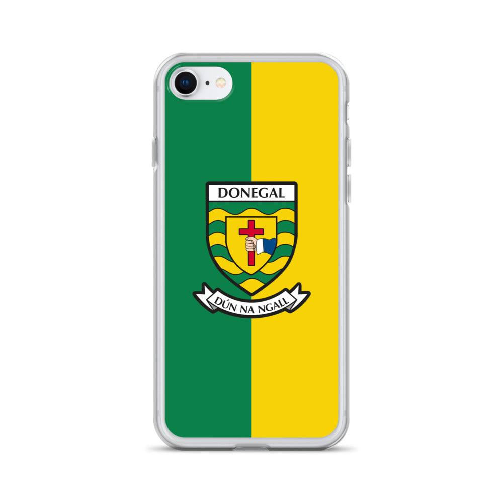 Clear Donegal Phone Case County Crest