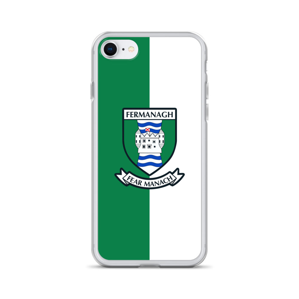 Clear Fermanagh Phone Case County Crest