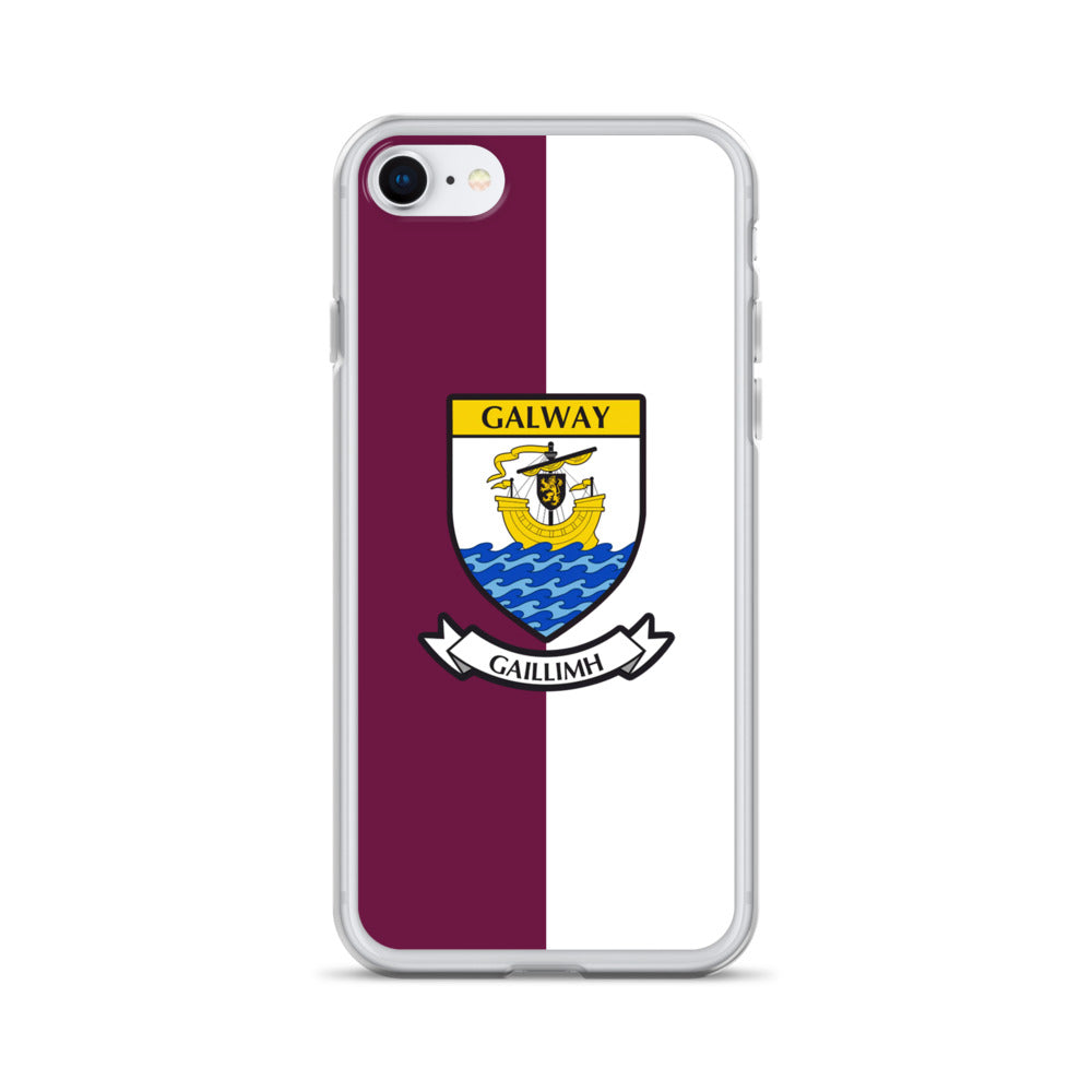 Clear Galway Phone Case County Crest