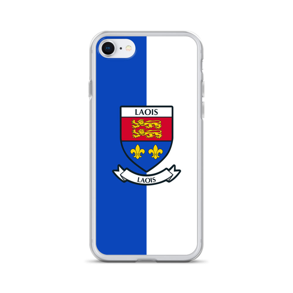 Clear Laois Phone Case County Crest