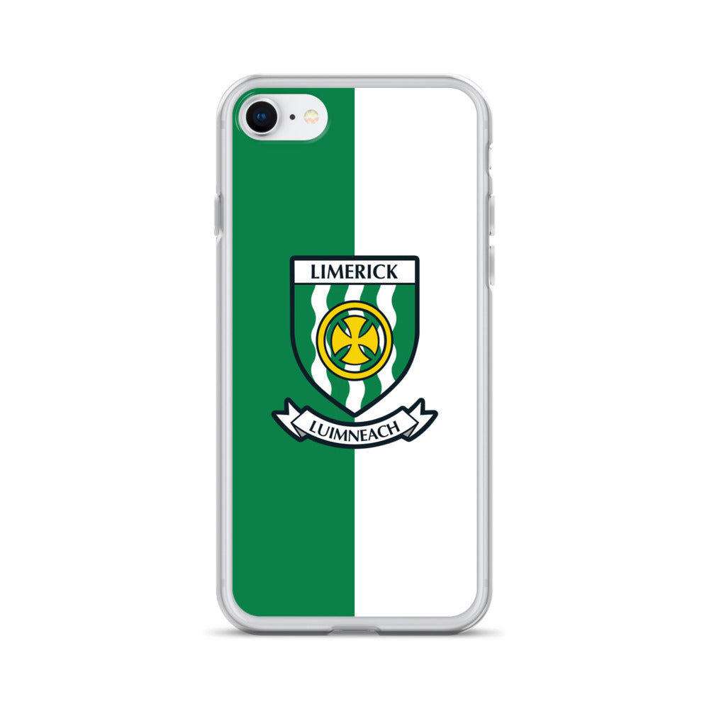 Clear Limerick Phone Case County Crest