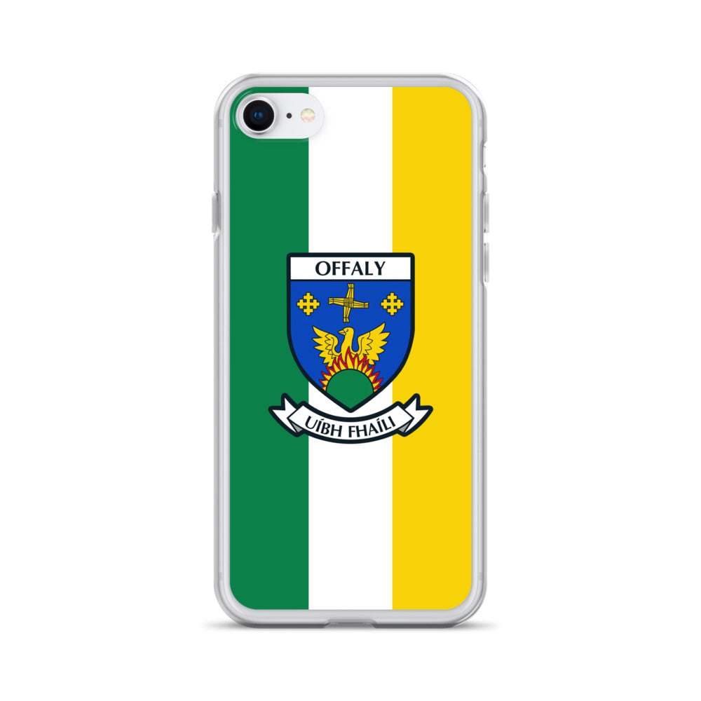 Clear Offaly Phone Case County Crest