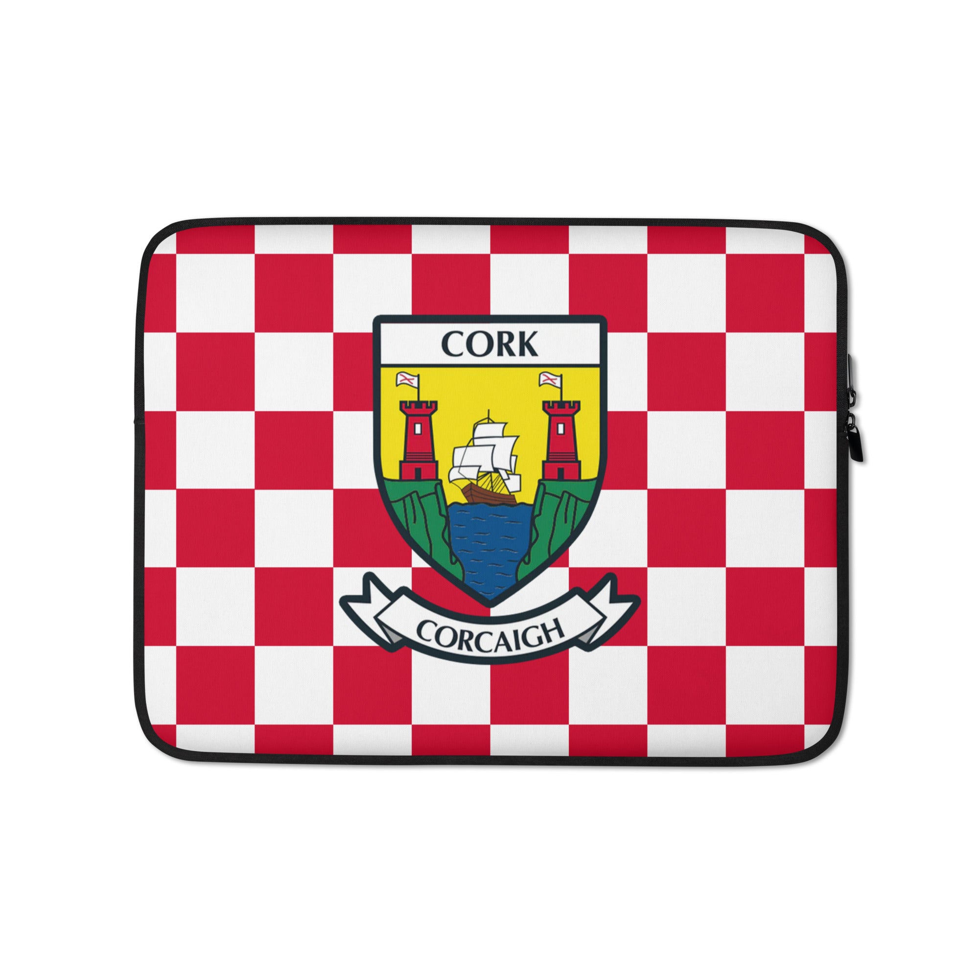 Cork Laptop Sleeve Chequered