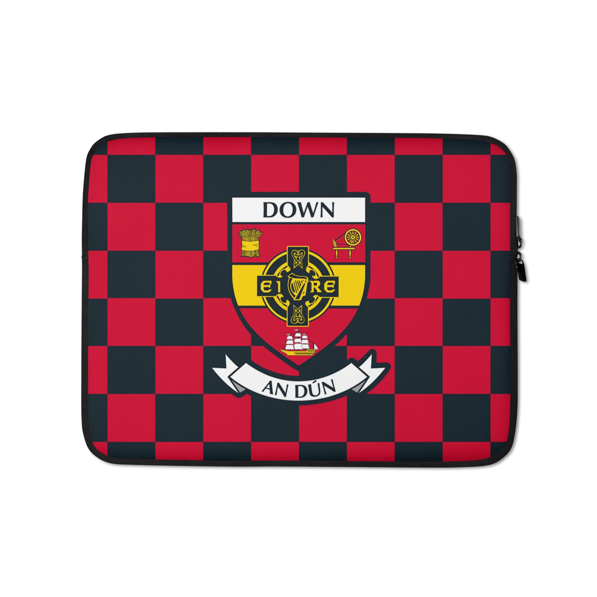 Down Laptop Sleeve Chequered