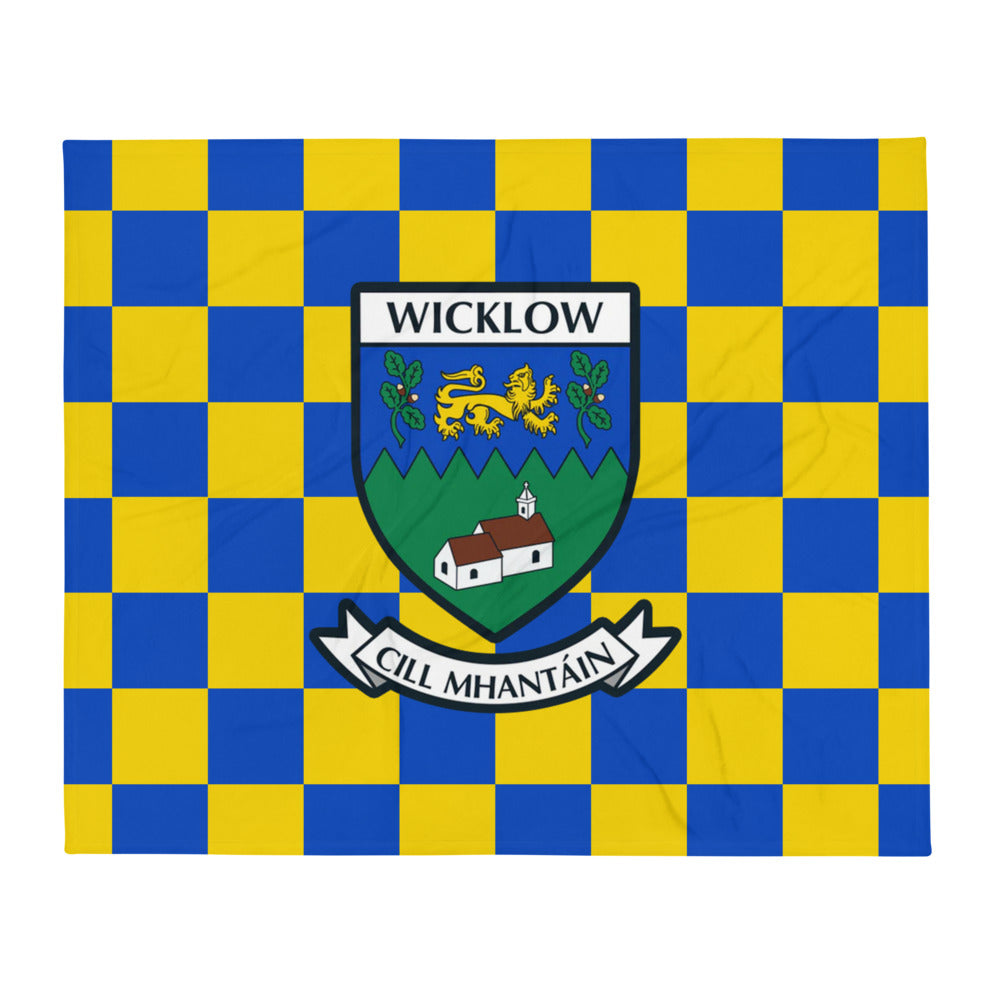 Wicklow Throw Blanket Chequered County Wear