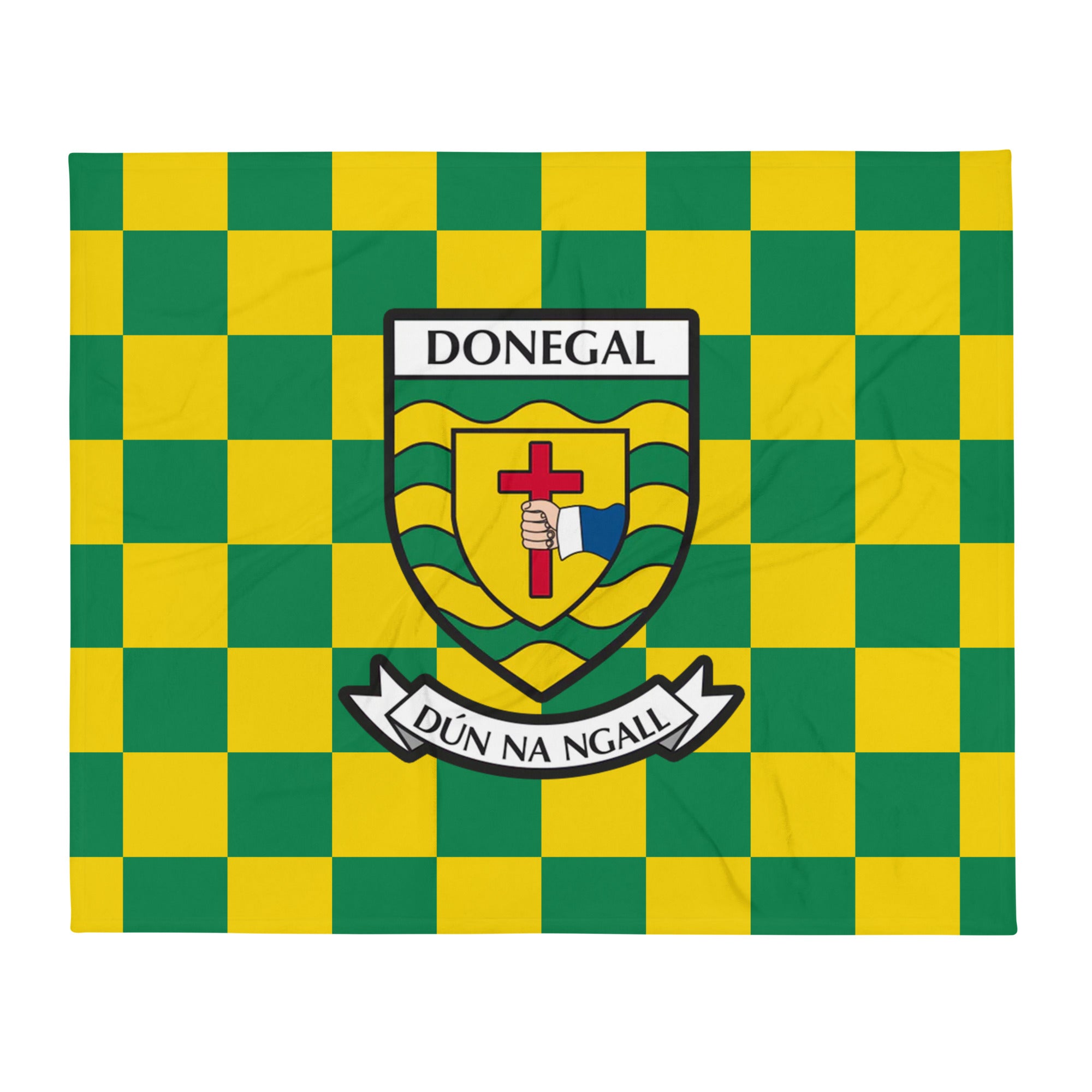 Donegal Throw Blanket Chequered